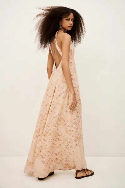 Ba&sh Strapless Sleeves Dress Natz For Women In Neutral
