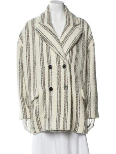 Pre-owned Ba&sh Striped Evening Jacket In Neutral