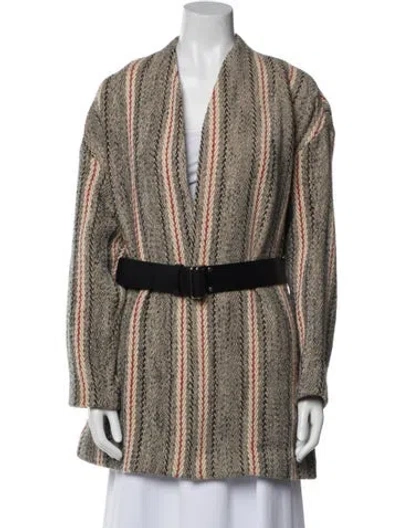 Pre-owned Ba&sh Striped Jacket In Multi