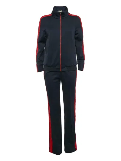 Pre-owned Ba&sh Striped Tracksuit In Blue