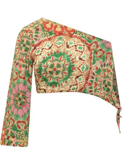Ba&sh Ba & Sh Stylish Mini Top In Vert