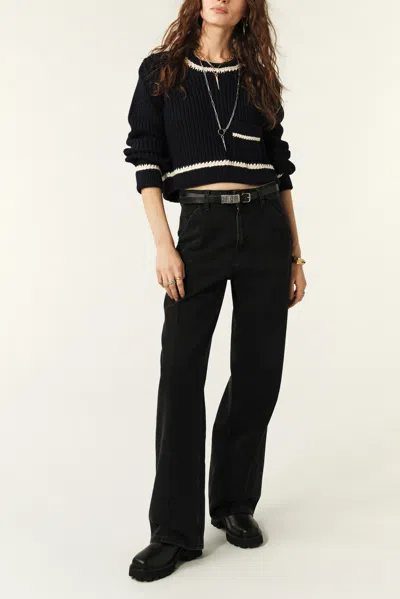 Ba&sh Sweater Bota For Woman In Black
