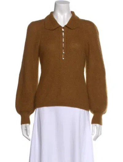 Pre-owned Ba&sh Sweater In Brown