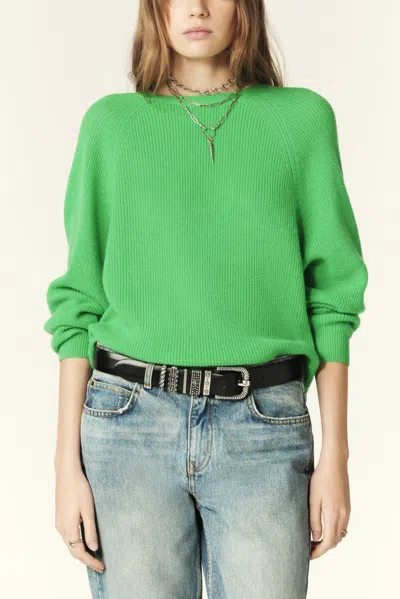 Ba&sh Sweater Casper For Woman In Green