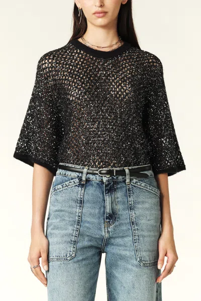 Ba&sh Sweater Nate For Woman In Black