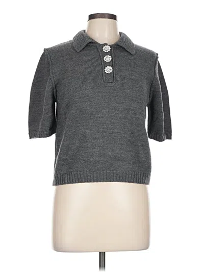 Pre-owned Ba&sh Sweater Vest In Gray