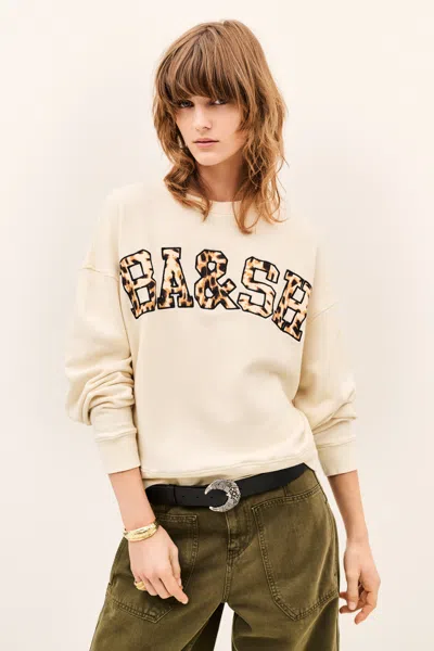 Ba&sh Sweatshirt Brad For Woman In Cream