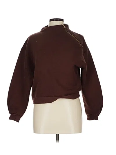 Pre-owned Ba&sh Sweatshirt In Brown