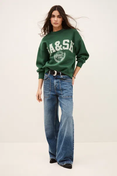 Ba&sh Sweatshirt Fenja For Woman In Green