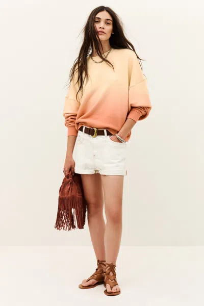 Ba&sh Sweatshirt Mahida For Woman In Yellow