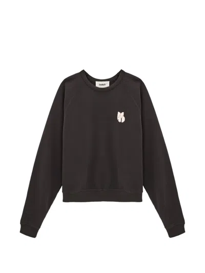 Ba&sh Swing Logo-print Sweatshirt In Black