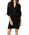Ba&sh Takie Mini Dress In Noir In Black
