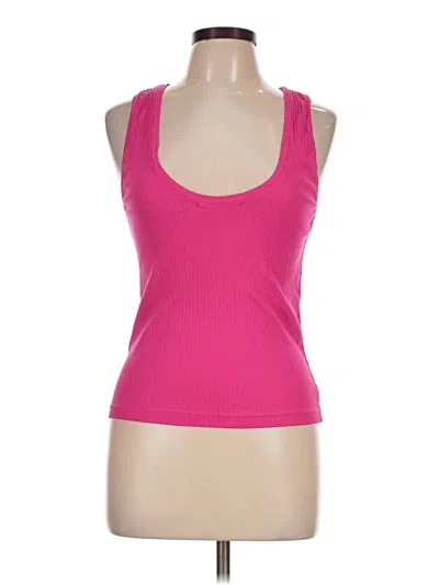 Pre-owned Ba&sh Tank Top Pink Halter Neckline Tops