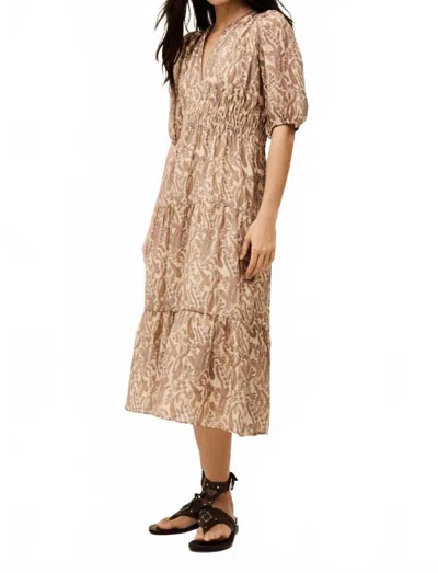 Ba&sh Tanyssa Dress In Ecru In Brown