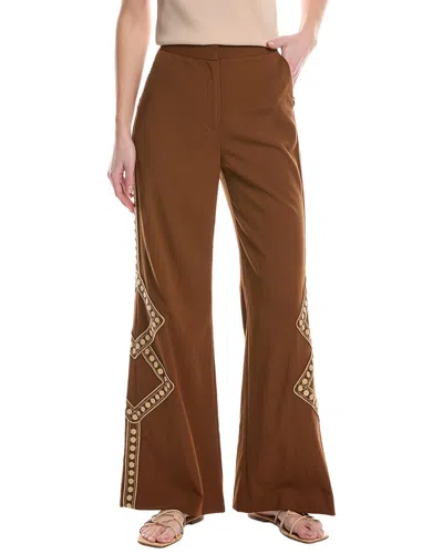 Ba&sh Taos Straight Trousers In Gray