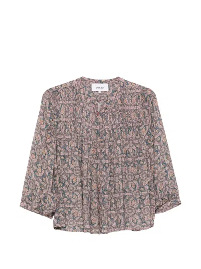 Ba&sh Tazi Floral-print Blouse In Multi
