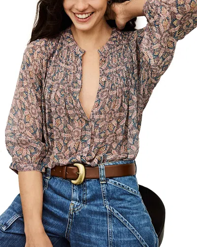 Ba&sh Ba & Sh Tazio Blouse In Brown