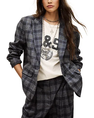 Ba&sh Ba & Sh Teecee Jacket In Blue