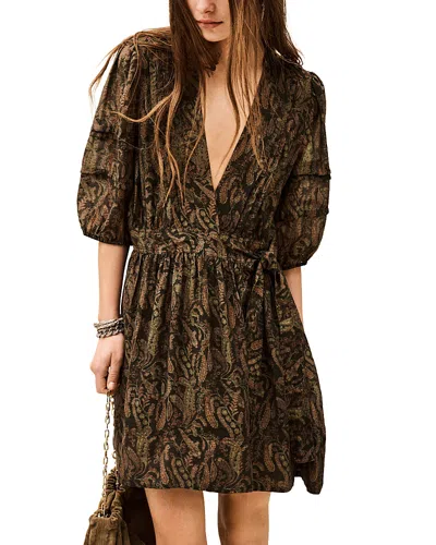 Ba&sh Ba & Sh Teodora Dress In Khaki