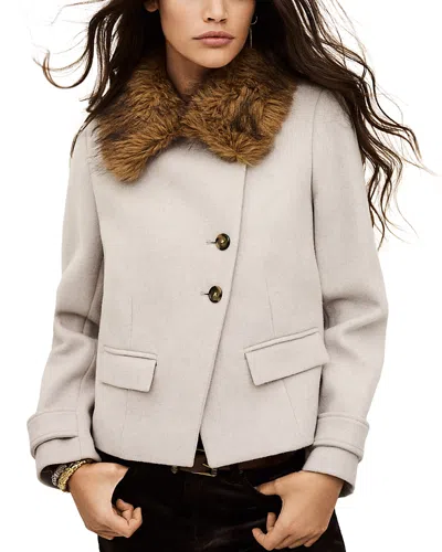 Ba&sh Ba & Sh Terry Coat In Gray