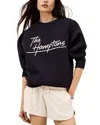 Ba&sh Ba & Sh The Hamptons Graphic Sweatshirt In Black