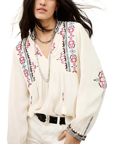 Ba&sh Ba & Sh Tilt Blouse In White