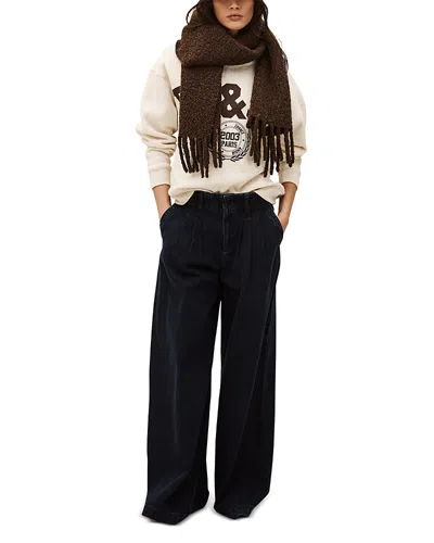 Ba&sh Ba & Sh Toby Wide Leg Jeans In Light Used Blue