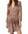 Ba&sh Tola Mini Sequined Dress In Ocre In Brown