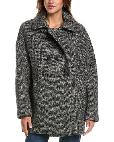 Ba&sh Tolsom Wool-blend Coat In Black