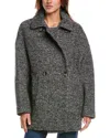 Ba&sh Tolsom Wool-blend Coat In Black