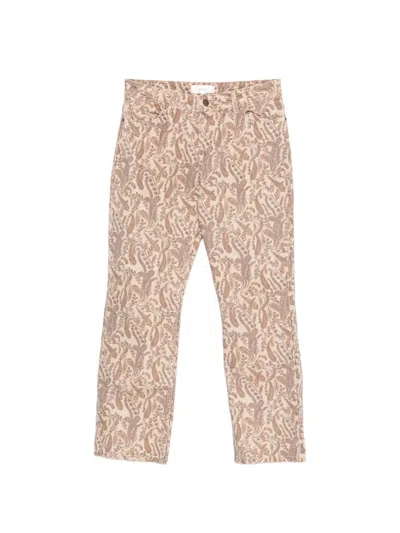 Ba&sh Tooty Paisley-print Cotton Trousers In Multi
