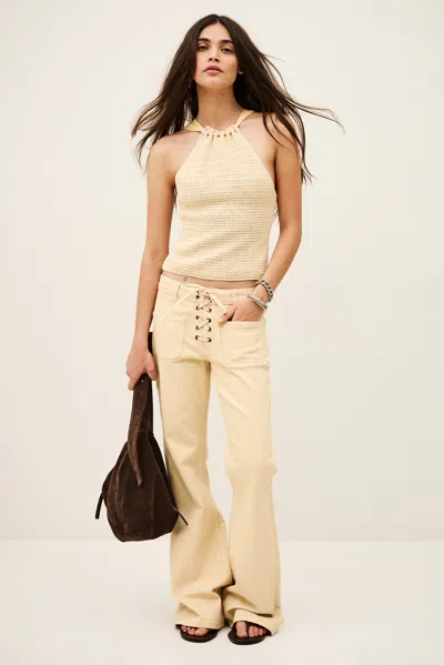 Ba&sh Top Cedr For Woman In Yellow