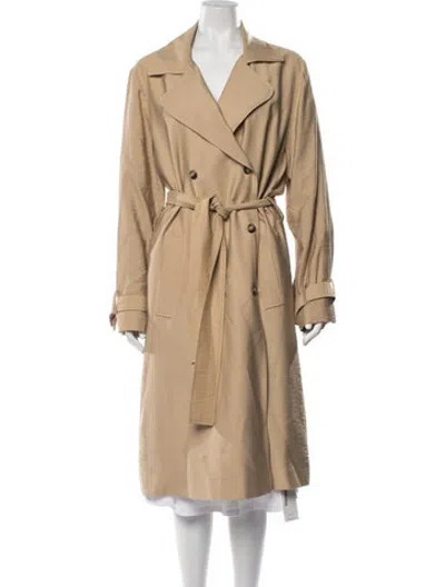 Pre-owned Ba&sh Trench Coat In Neutrals