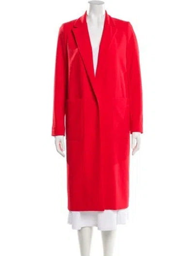 Pre-owned Ba&sh Trench Coat In Orange