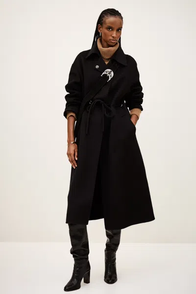 Ba&sh Trenchcoat Kate For Woman In Black