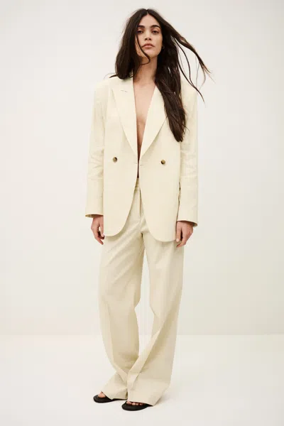 Ba&sh Trousers Cista For Woman In Yellow