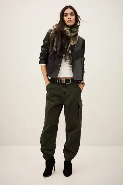 Ba&sh Trousers Fino For Woman In Green