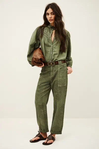 Ba&sh Trousers Giany For Woman In Green