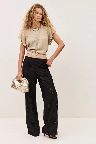 Ba&sh Trousers Mike For Woman In Brown