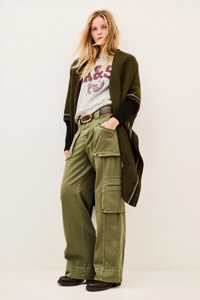 Ba&sh Trousers Ninon For Woman In Green