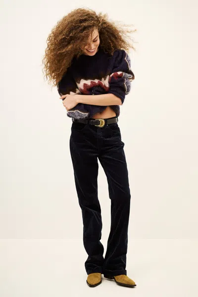 Ba&sh Trousers Vassili For Woman In Blue