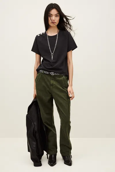 Ba&sh T-shirt Elmer For Woman In Gray