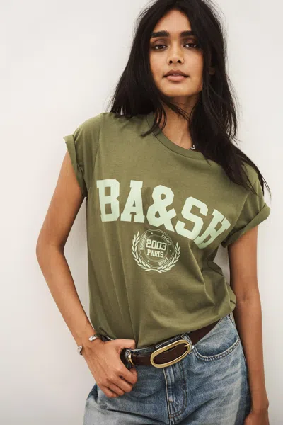Ba&sh T-shirt Ioni For Woman In Green