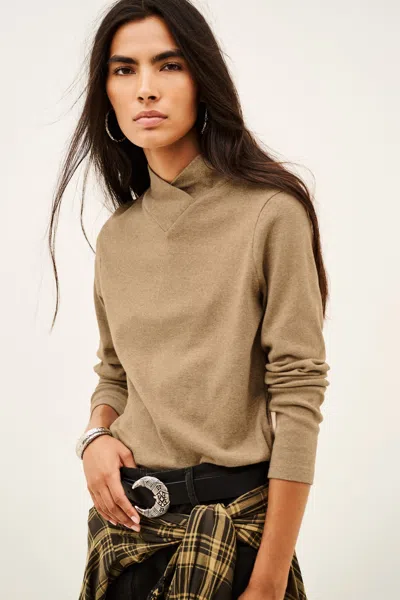 Ba&sh T-shirt Moris For Woman In Beige