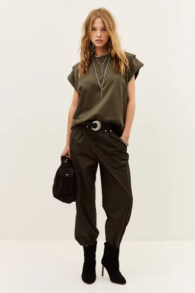 Ba&sh T-shirt Pio For Woman In Brown