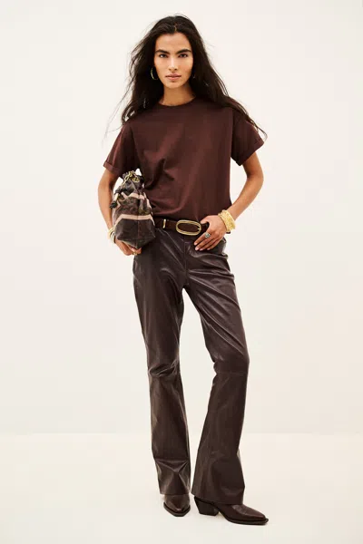 Ba&sh T-shirt Rosie For Woman In Brown