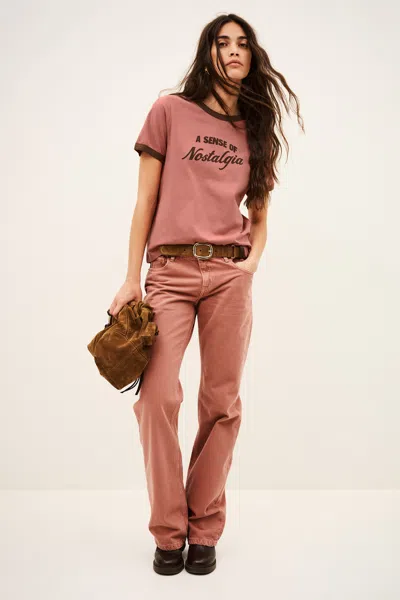 Ba&sh T-shirt Rosta For Woman In Pink
