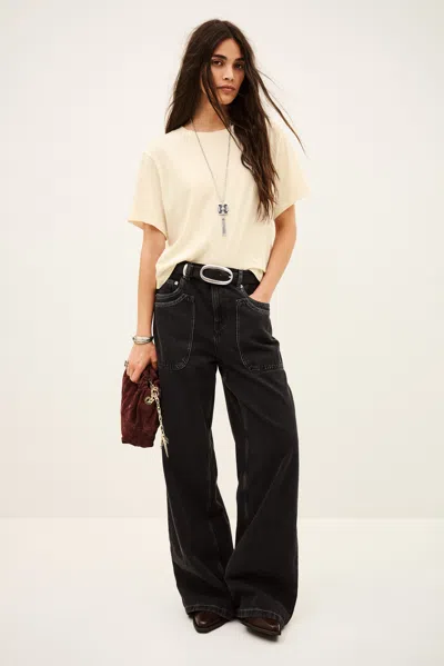 Ba&sh T-shirt Take For Woman In Yellow