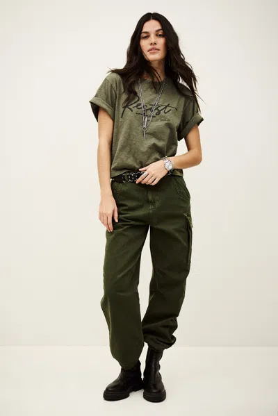 Ba&sh T-shirt Vero For Woman In Green