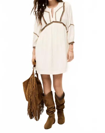 Ba&sh Tulsie Mini Dress In Ecru In White